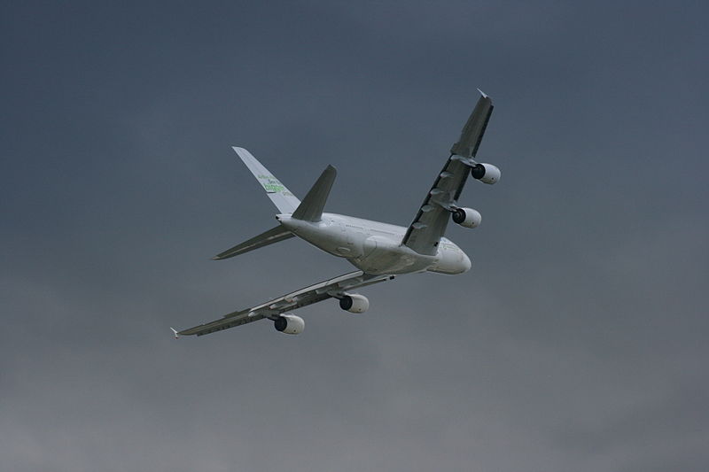 File:Airbus A380 against dark sky. - Flickr - Supermac1961.jpg