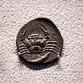 Akragas - 425-406 BC - silver hemidrachm - eagle with hare - crab - Berlin MK AM 18226978