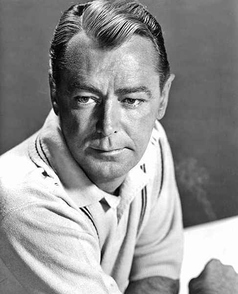 Publicity photo of Ladd in late 1950s
