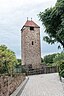 Fritzlar, Am Burggraben, Frauenturm