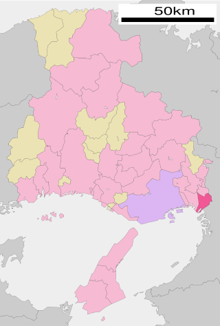 尼崎市位置図