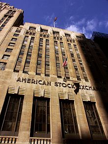 American Stock Exchange Building, constructed in 1921 American stock exchange NYC.jpg