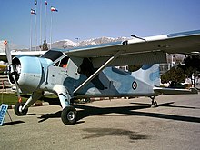 IRIAF L-20B at Mehrabad International Airport in Tehran An old DeHavilland Canada Beaver with registeration 6-9701 in Tehran (II).jpg