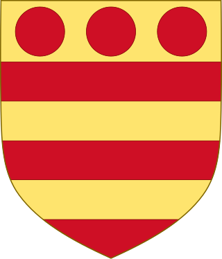 Description de l'image Arms of Margaret Wake, Baroness Wake of Liddell.svg.