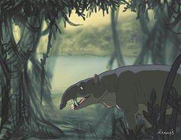 Az Astrapotherium rekonstrukciója