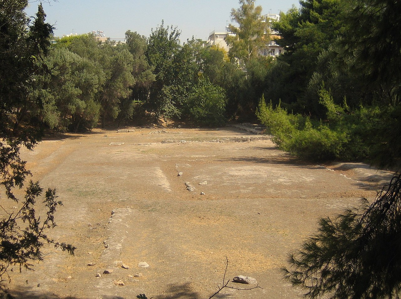 The site of the ancient Academy where philosophical heavyweights like Socrates and Plato learned and taught.