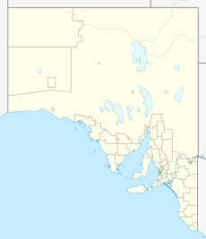 Mount Gambier trên bản đồ South Australia