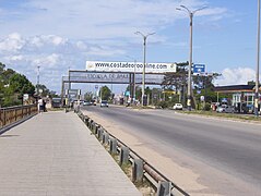 Avenida Giannattasio km 21 en la zona de Lagomar