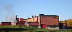 Avestakoncernen: Historia, Omstruktureringen av svensk stålindustri, Avesta visentpark