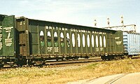 BCIT 871027 in interchange service on the Burlington Northern in 1992 BCIT 871027 19921006 IL Eola.jpg