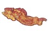 A piece of bacon