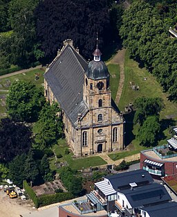 Bad Bentheim, Evangelische Kirche 2014 9558 Ausschnitt