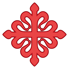 Distintivo dell'Ordine di Calatrava.svg