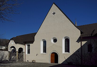 So kommt man zu Kapuzinerkloster Feldkirch mit den Öffentlichen - Mehr zum Ort Hier