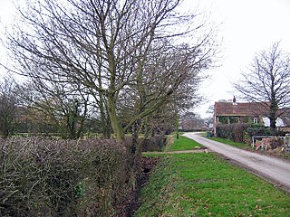 Balkholme Hamlet in the East Riding of Yorkshire, England