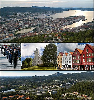 Bergen: Stednavnet, Kommunen, Historie