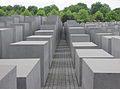 Memorial to the Murdered Jews of Europe in Berlin-Mitte, looking west.