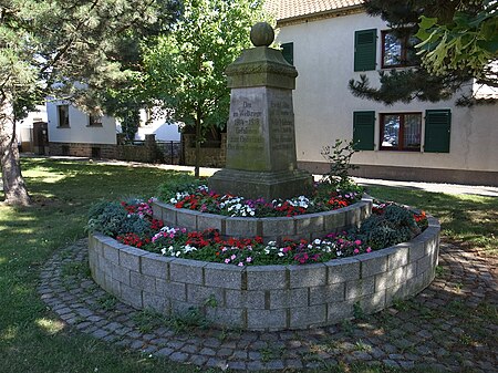 Bitterfeld Wolfen,Zschepkau,Kriegerdenkmal