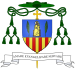 Escudo como Obispo de Perpigñán-Elna.