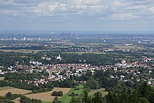 Blick vom Staufen auf Kelkheim