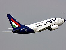 Boeing 737 Malev Hungarian Airlines.JPG