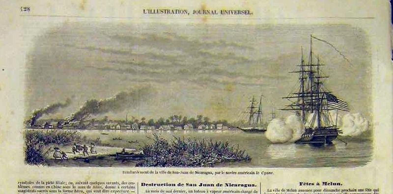 File:Bombardment of San Juan del Norte, 1854.jpg