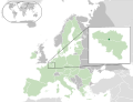 English: location within Belgium and the European Union
