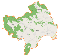 Mapa lokalizacyjna gminy Brzeźnica