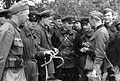 Spotkanie żołnierzy Wehrmachtu i Armii Czerwonej 20 września 1939 roku, na wschód od Brześcia