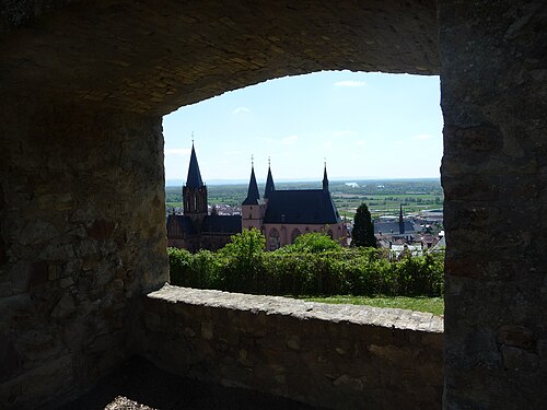 View towards the Rhine