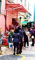 Buying flowers before Chinese New Year