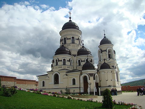 Orthodox church in Căpriana, Republic of Moldova