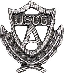 U.S. Coast Guard Auxiliary Past Officer Badge