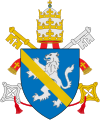 Coat of arms used by Paul II (1464–1471)