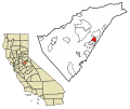 Calaveras County California Incorporated and Unincorporated areas Avery Highlighted 0603316.svg