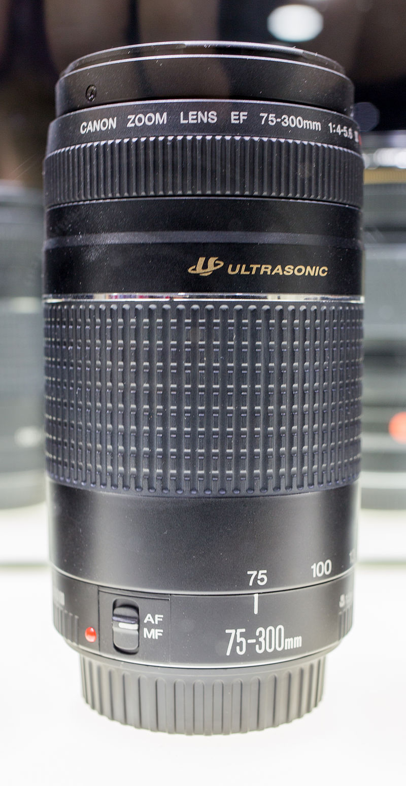 Canon EF 75–300mm lens - Wikidata