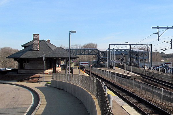 Canton Junction station in April 2016