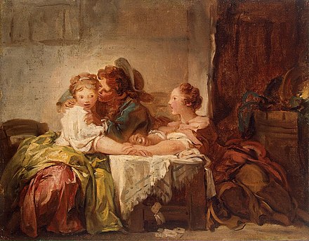 reaktion Ren lov Talk:The Stolen Kiss (Fragonard) - Wikiwand