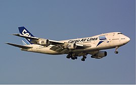 CAL 카고 항공 소속 보잉 747-200F 항공기
