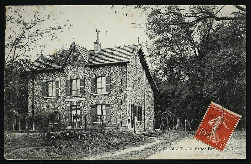 File:Carte postale - Clamart - La Maison Forestière - 9FI-CLA 120.jpg