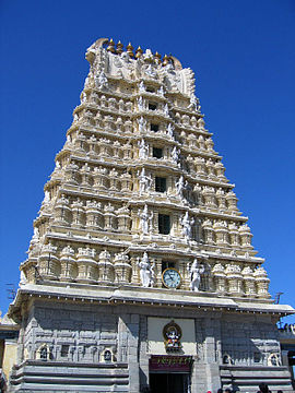 Hindoeïstische tempel in Mysore