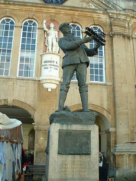 Statue of Charles Rolls at Shire Hall