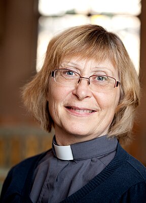 Christina Lövestam, a Lutheran priest in the Church of Sweden