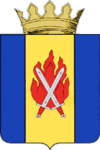 Coat of arms of Oktyabrsky district 02.png
