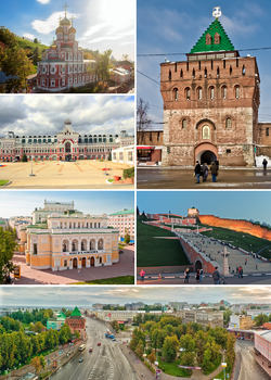 View o Nizhny Novgorod