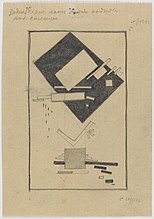 Suprematistische Phase Liste Der Werke Von Kasimir Malewitsch: Narrativer Suprematismus (S-1 – S-112), Elementare Objekte (S-113 – S-229), Magnetischer Suprematismus (S-230 – S-311)