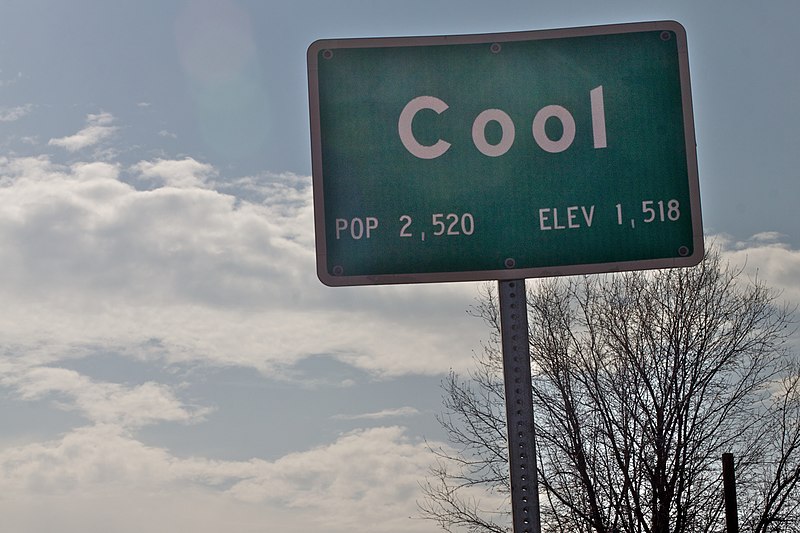 File:Cool, Calif sign.jpg