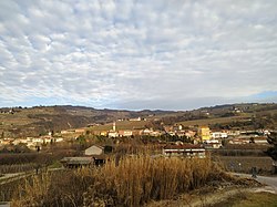 Skyline of Cossano Belbo