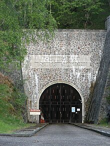 Entrance to Culligran power station Culligran Power Station (RichardWebb).jpg