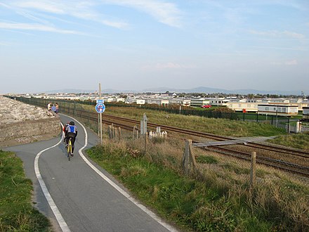 National Cycle Route 5/Wales Coast Path, Conwy